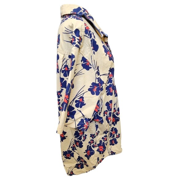 Hurley Size 2X Casual Button Front Short Sleeve Shirt - Picture 3 of 8